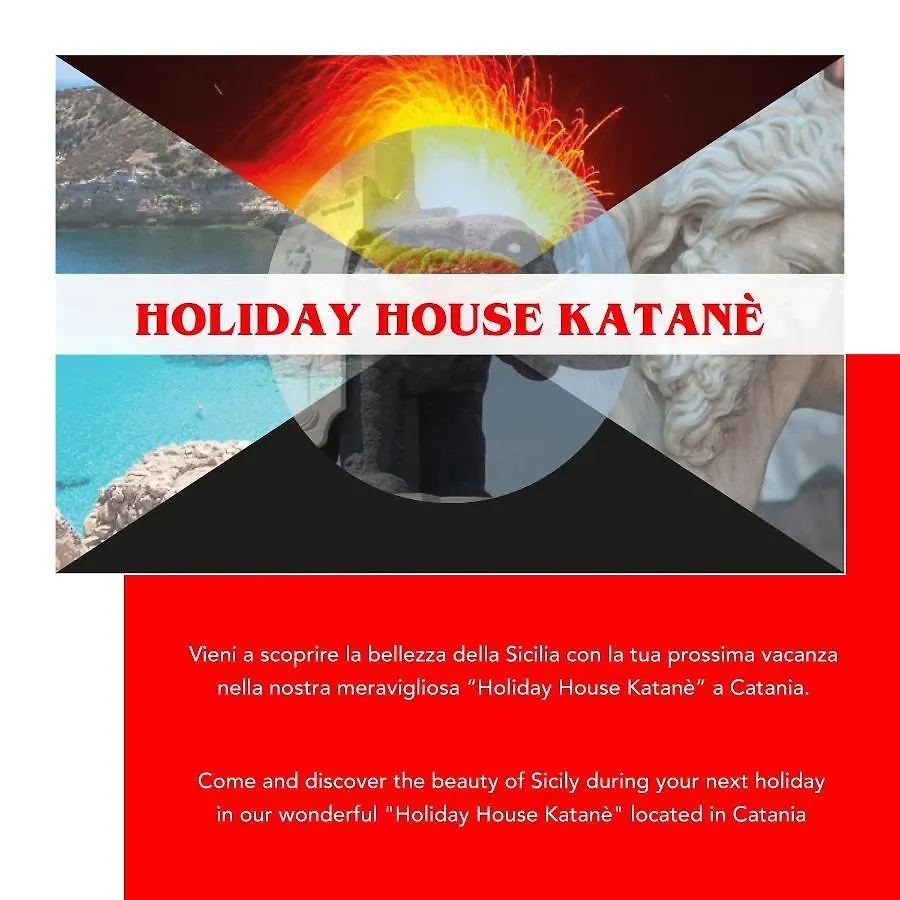 Holiday House Katane Aeroporto di Catania Fontana Rossa 0*,